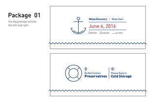 鯨探號海鮮米飯館 品牌VI設計與圖文創作實錄